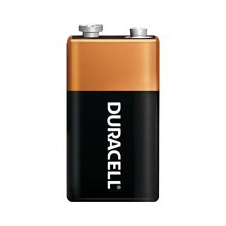 Duracell Coppertop 9V Alkaline Battery
